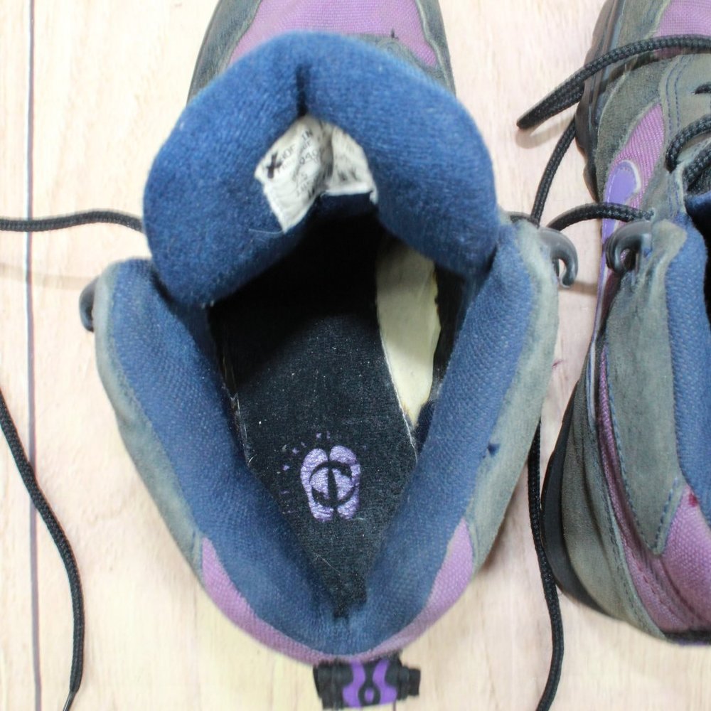 Vintage Nike ACG Caldera Purple Nylon Lace Up Hiking Sneaker Shoes Size 7.5 - Picture 7 of 9